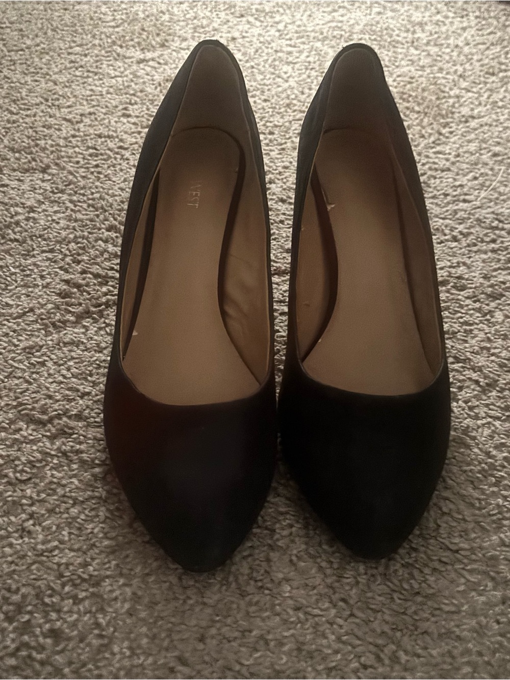 Nine West Black Pointed-Toe Women's Heels